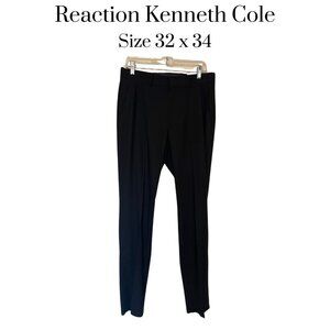 NWT Reaction Kenneth Cole Modern fit flex suit separate pant Techni-Cole 32 x 34